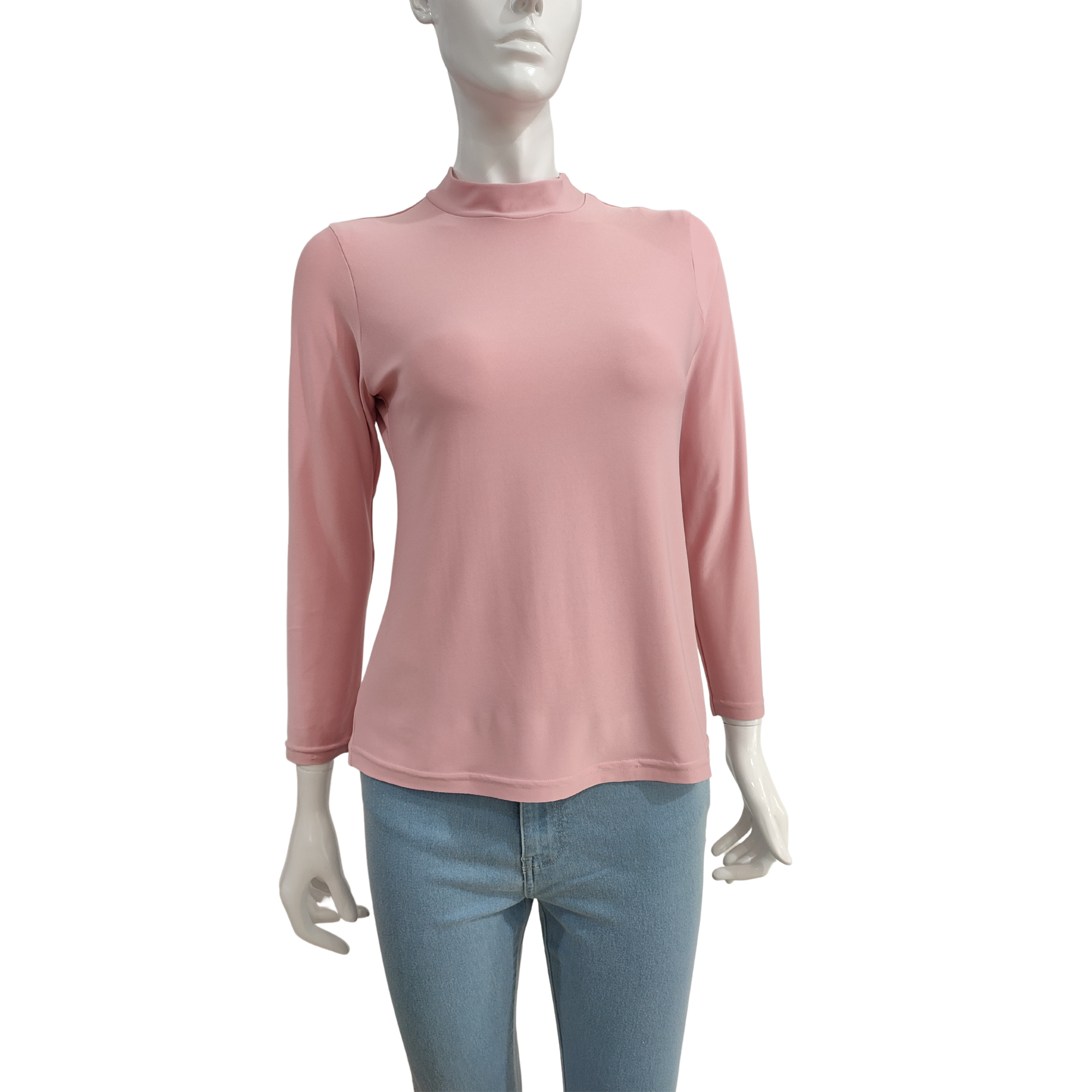 blusa básica palo de rosa